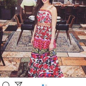 D&G like printed maxi dress. Size Xxs. Like new.